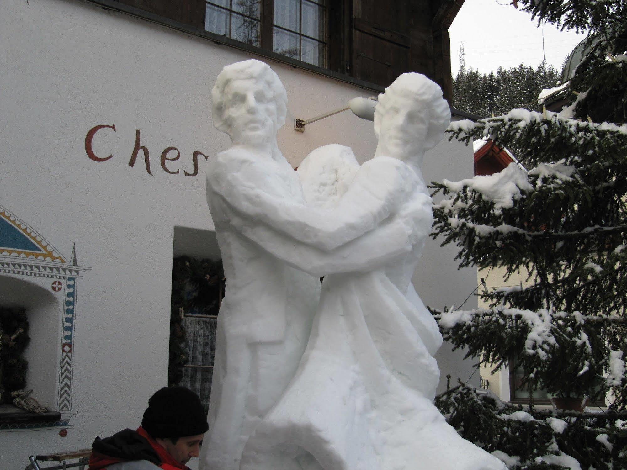 Hotel Chesa Grischuna Klosters Luaran gambar